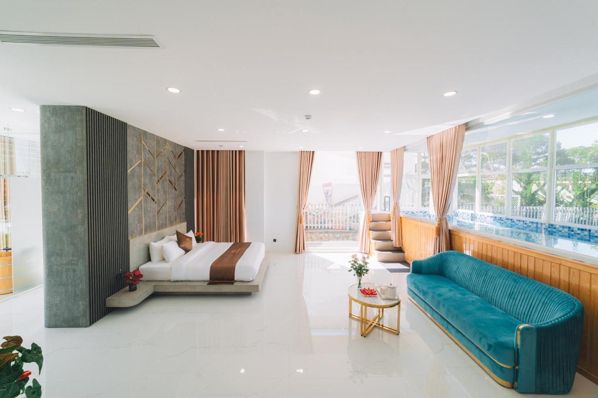 דה לאט Quy Tai Premium Hotel מראה חיצוני תמונה