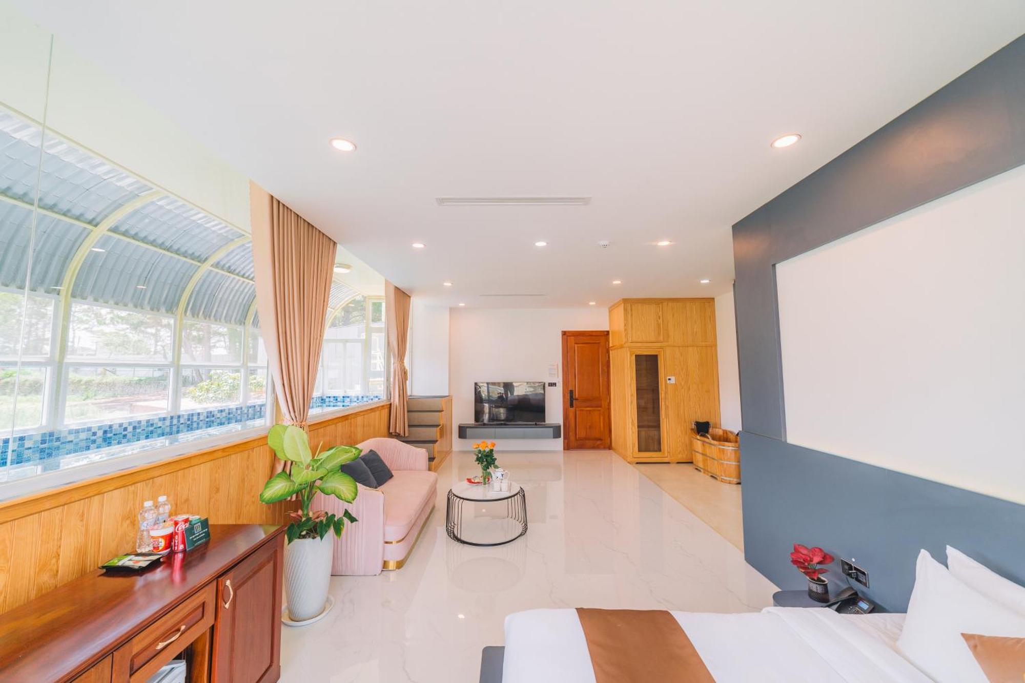 דה לאט Quy Tai Premium Hotel מראה חיצוני תמונה