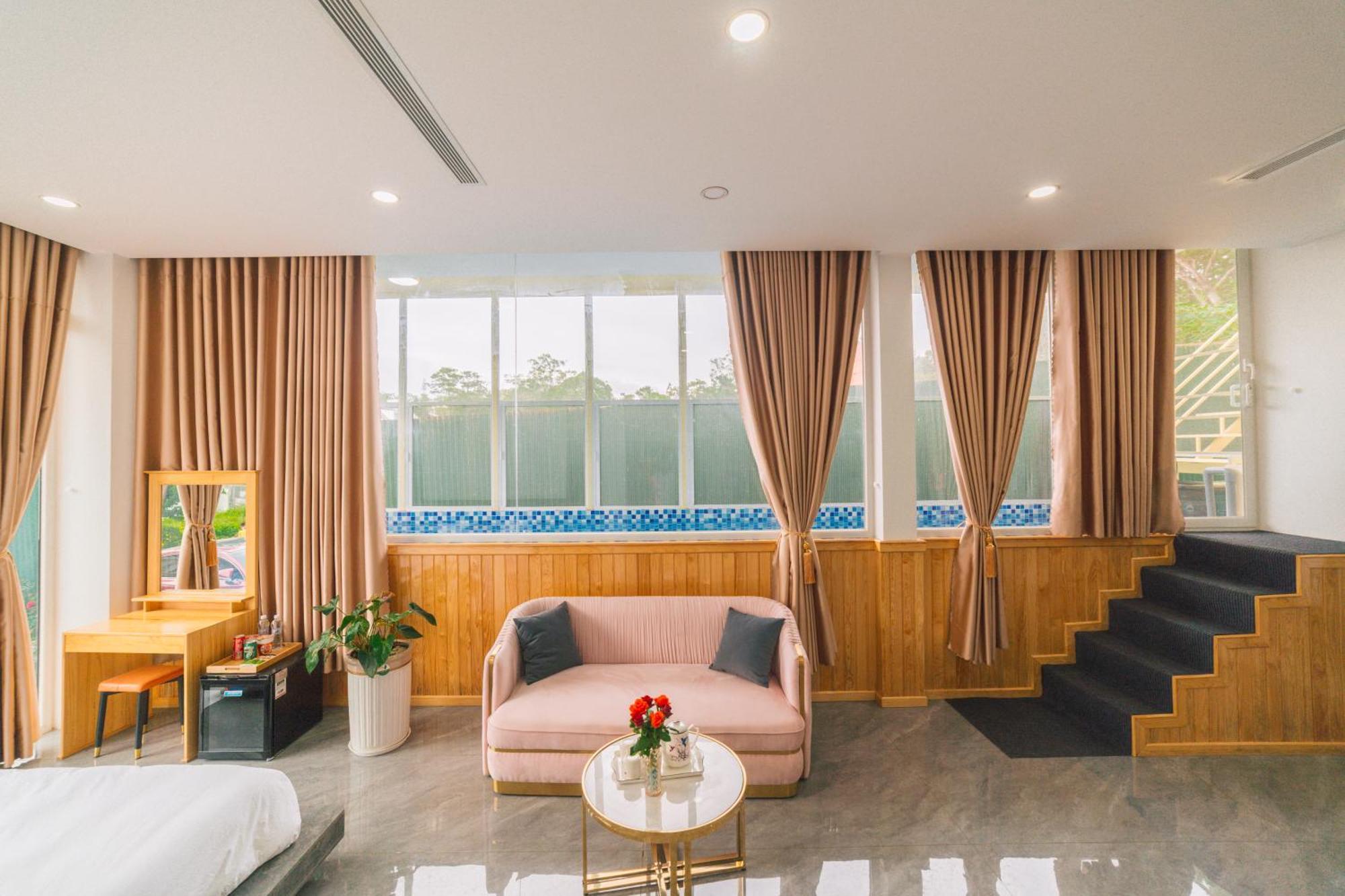 דה לאט Quy Tai Premium Hotel מראה חיצוני תמונה
