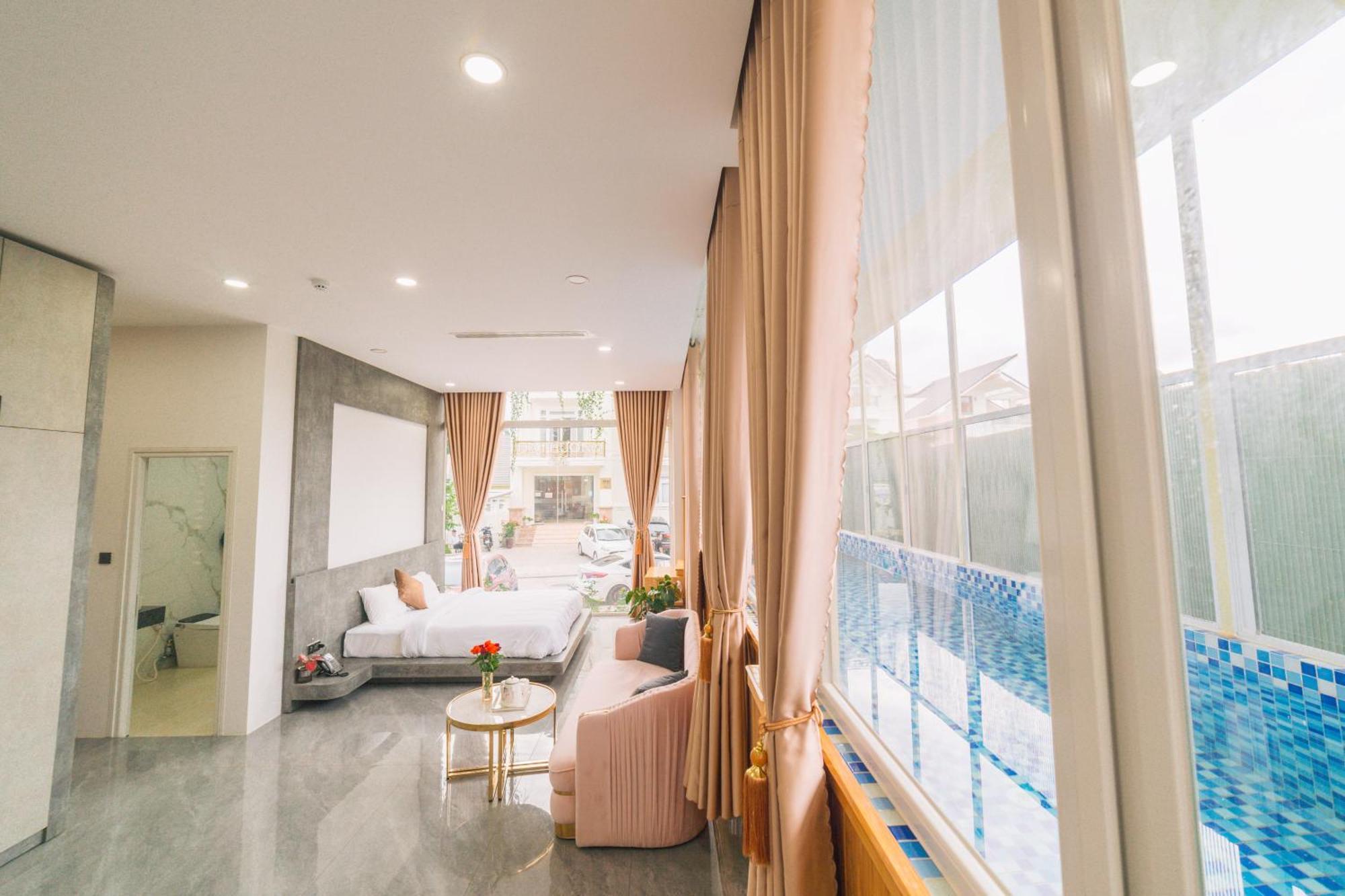 דה לאט Quy Tai Premium Hotel מראה חיצוני תמונה